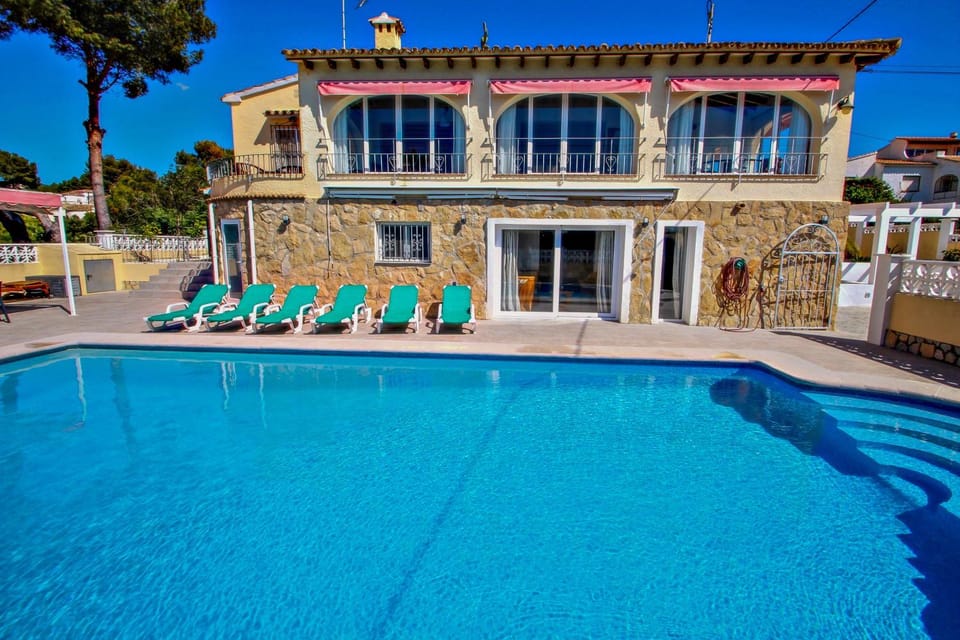 Samina - holiday home with stunning views and private pool in Benissa Villa in Marina Alta