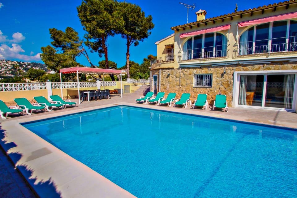 Samina - holiday home with stunning views and private pool in Benissa Villa in Marina Alta