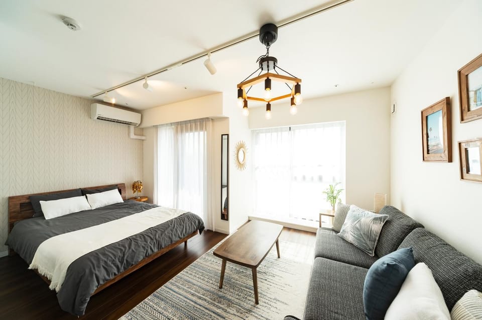 Living room, Bedroom