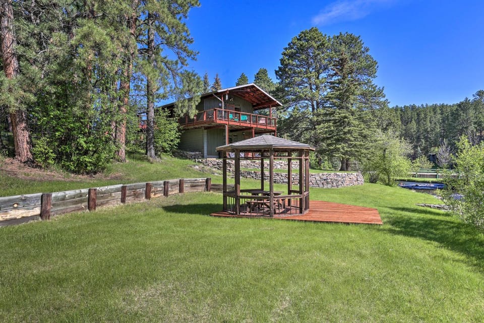 Creekside Rapid City Cabin w/ Deck on 30 Acres! Cabin in Pennington County