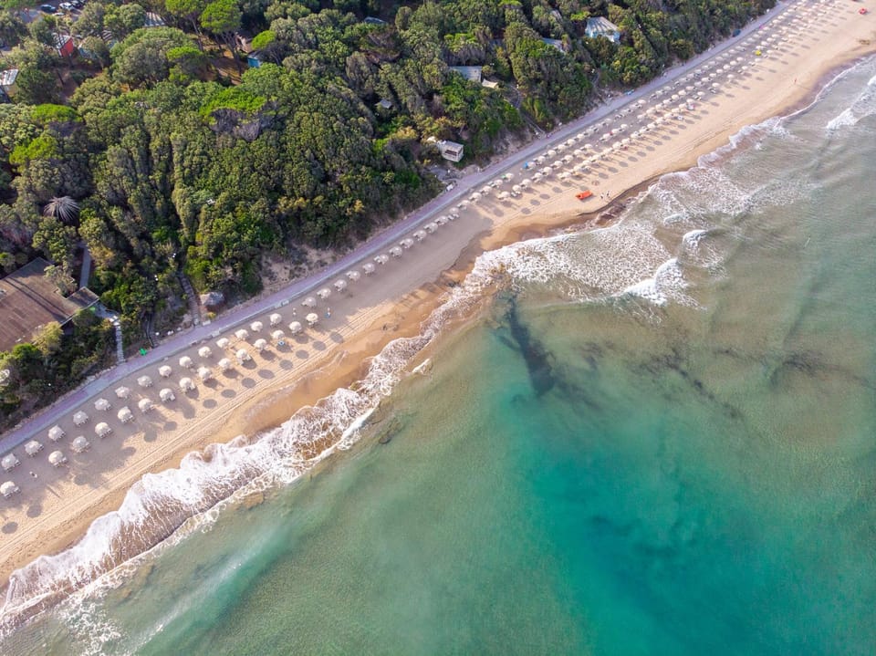 Day, Natural landscape, Bird's eye view, Beach, Sea view