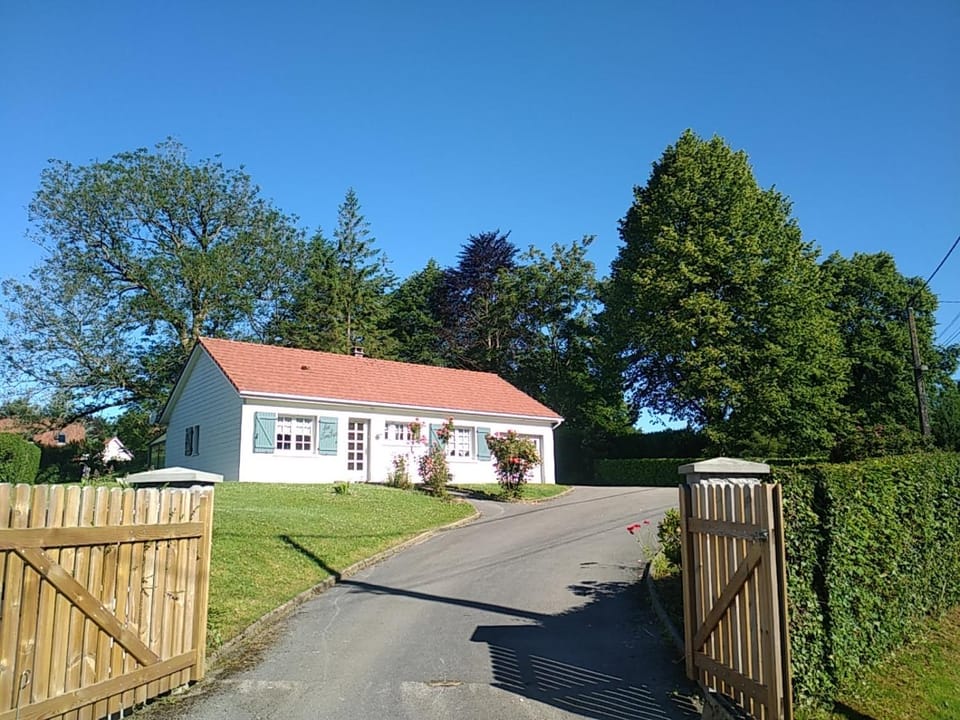 Property building, Garden view