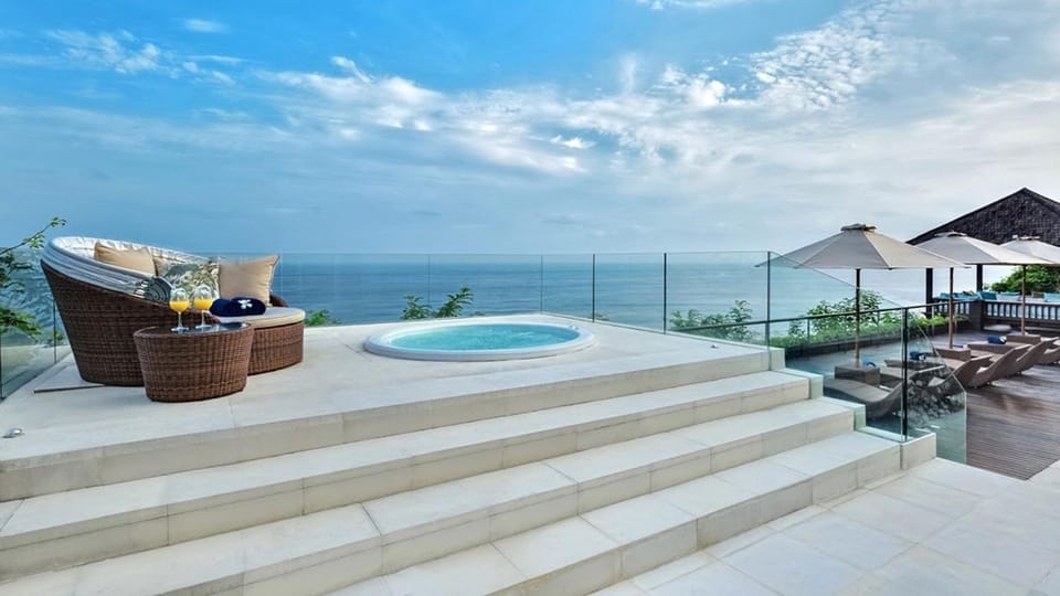 Natural landscape, Seating area, Sea view