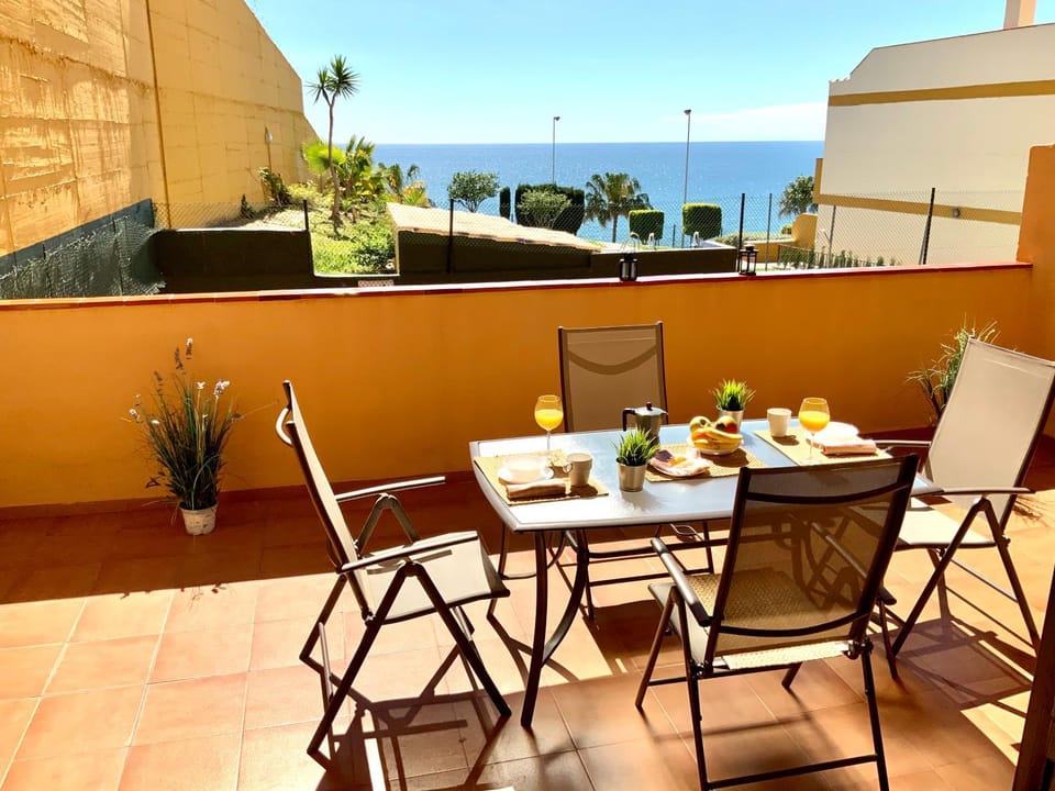 View (from property/room), Balcony/Terrace, Balcony/Terrace, Pool view, Sea view