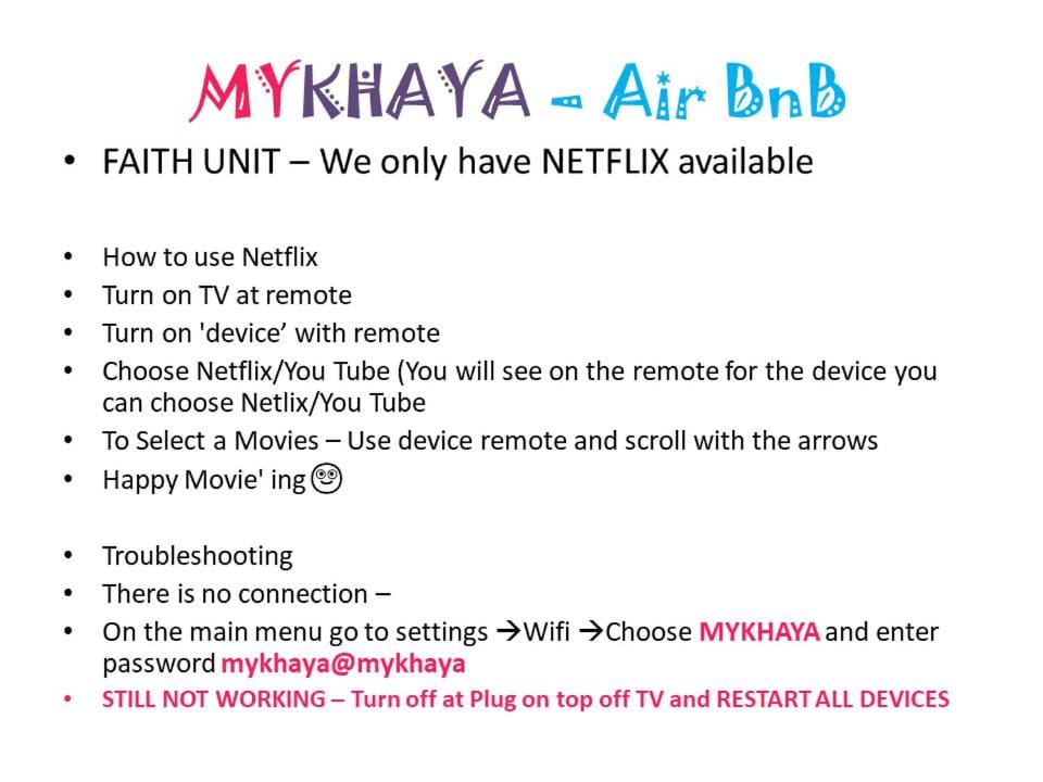 MyKhaya-your home away from home Inn in Gauteng