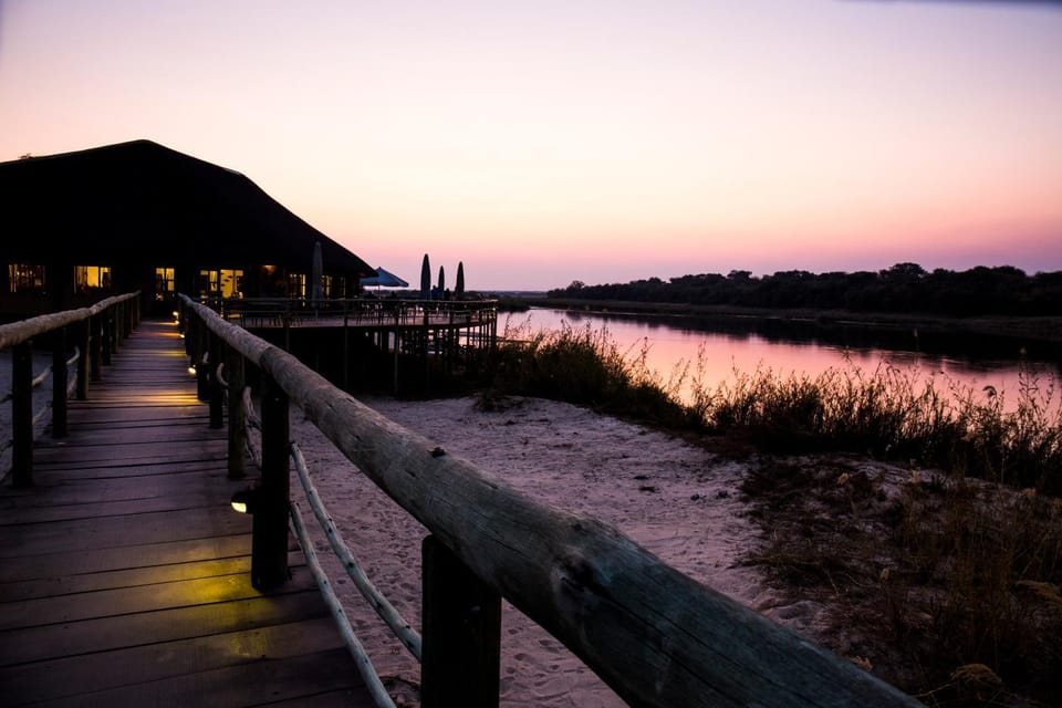Natural landscape, River view, Sunset