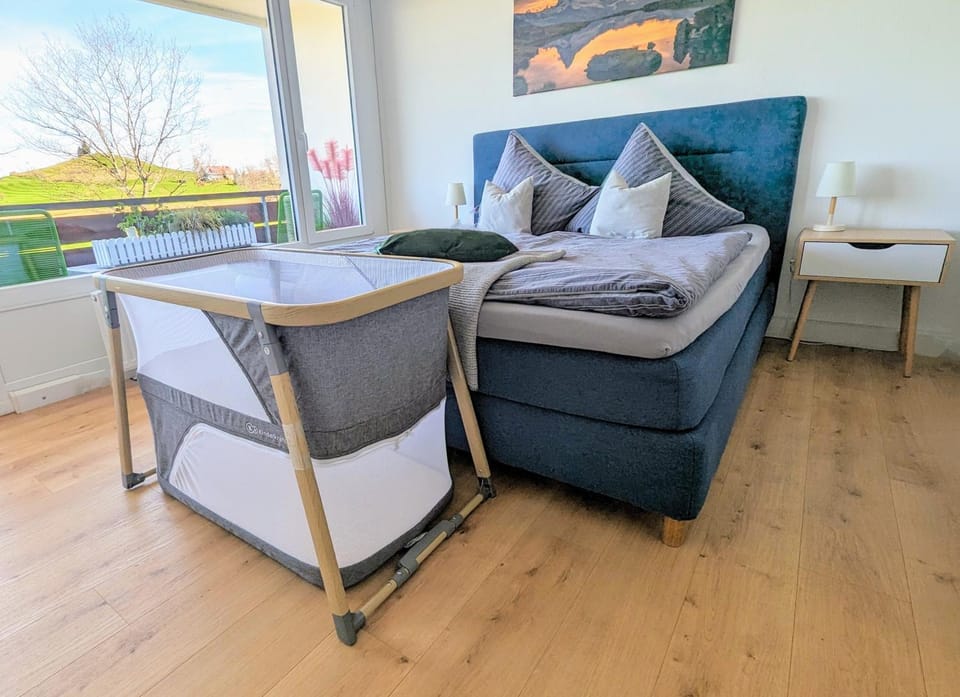 Bedroom, children, cot