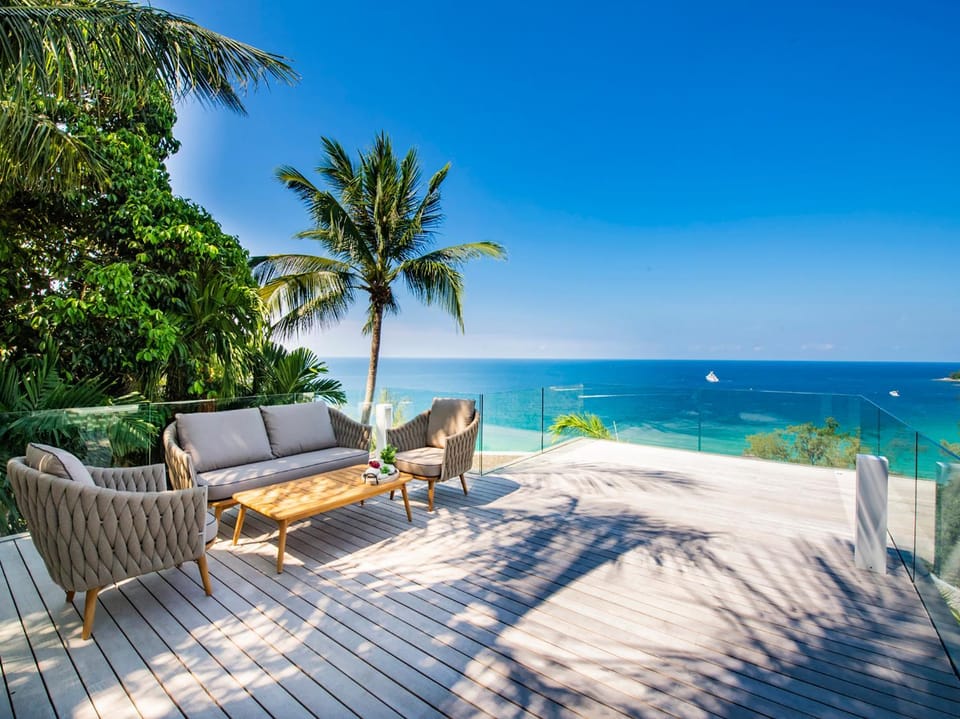 Balcony/Terrace, Seating area, Sea view