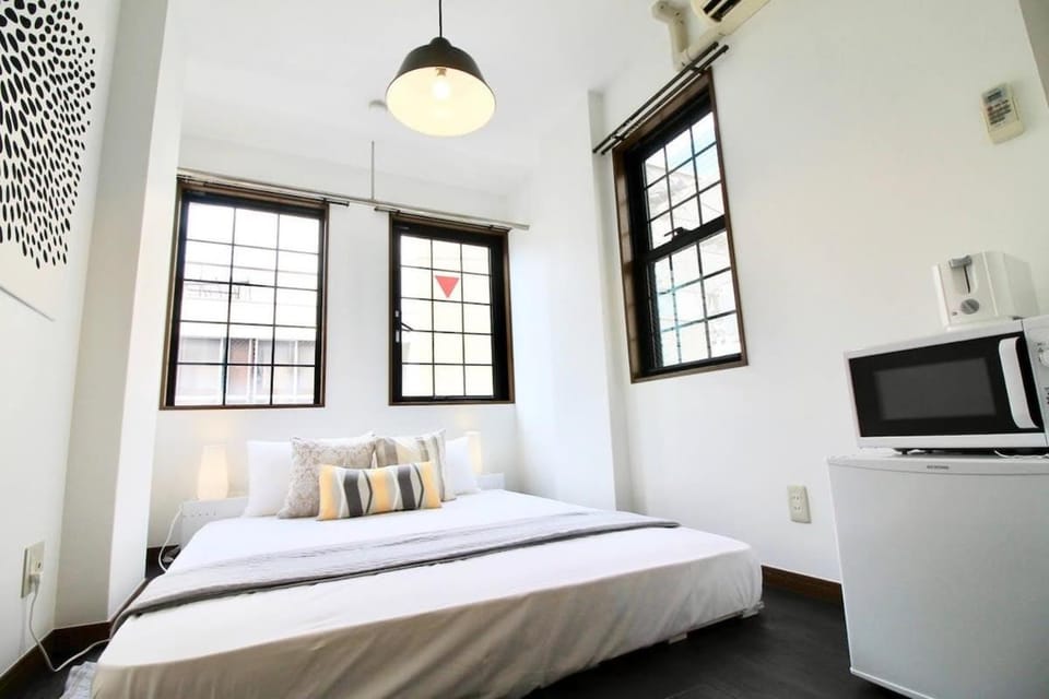 Pacifica by b hotel- 30sec walk to PeacePark, Beautiful studio Apartment in Hiroshima