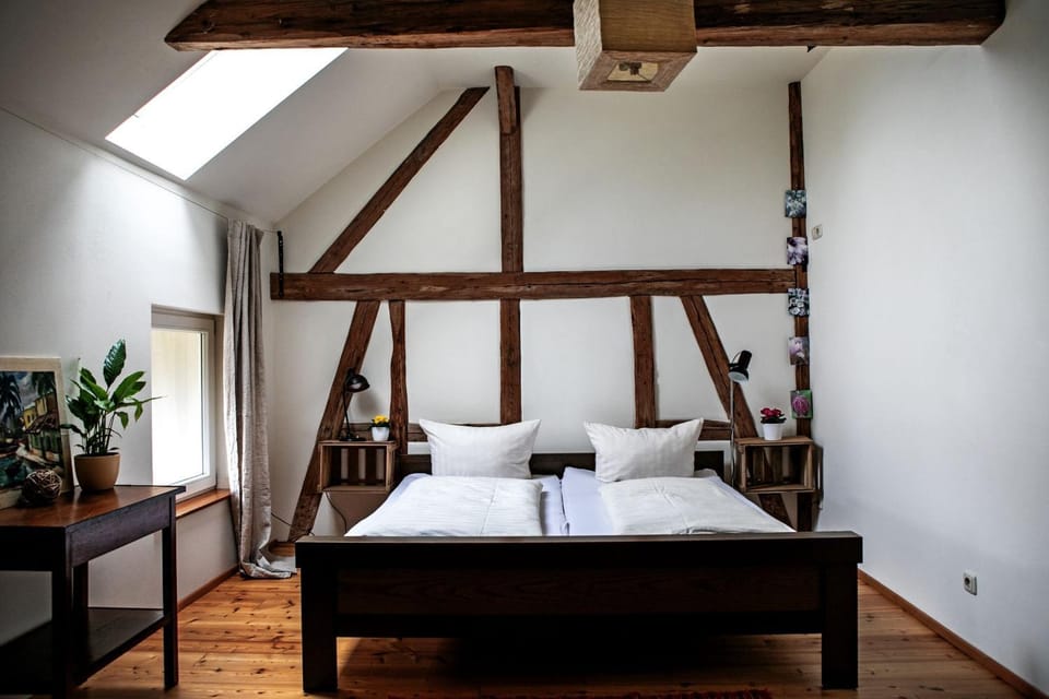 Property building, Living room, Bedroom