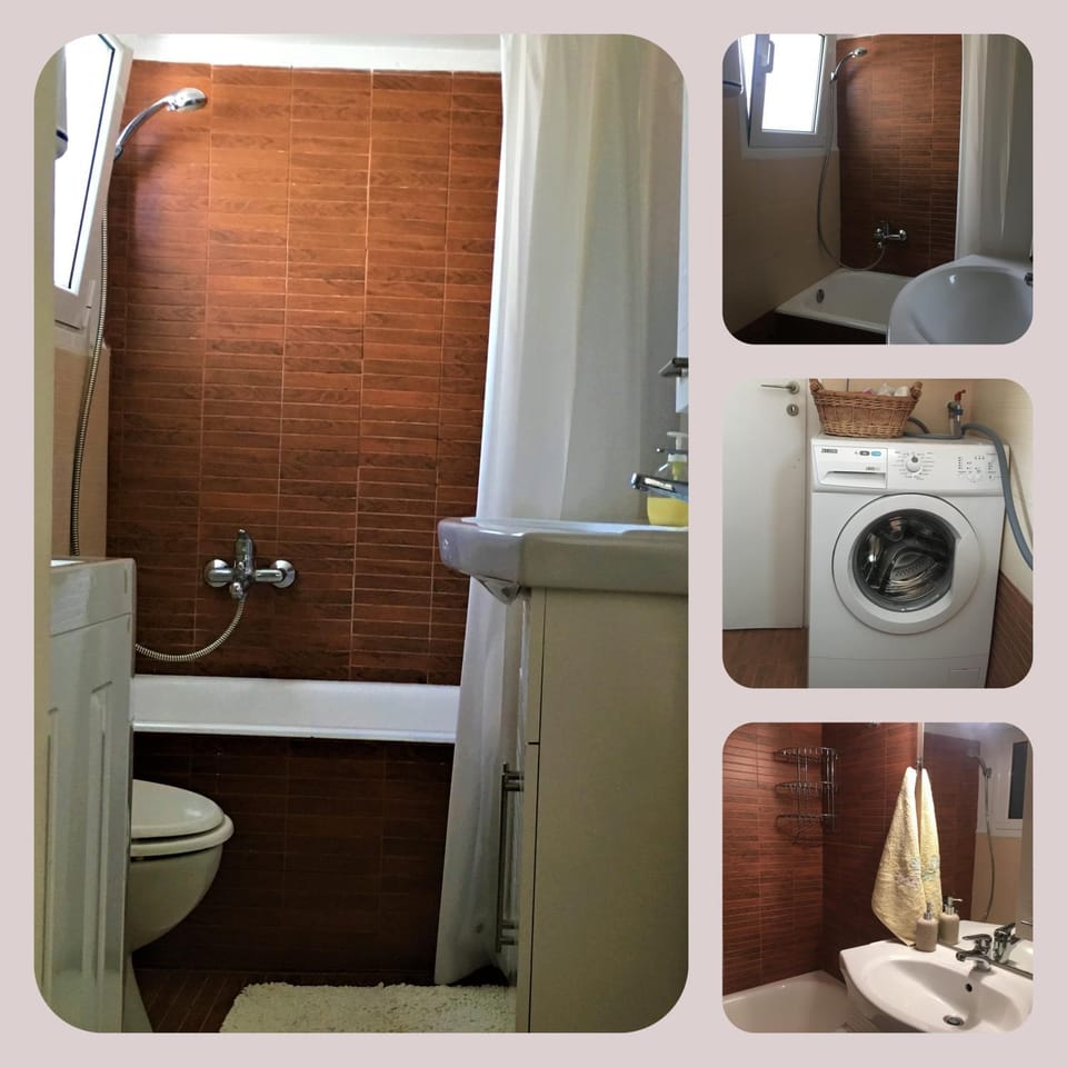 Toilet, Bathroom, washing machine
