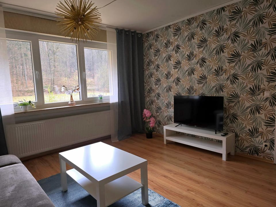 Marburg Apartment feuriger Felix mit Kamin und Garten in ruhiger Waldrandlage Apartment in Marburg