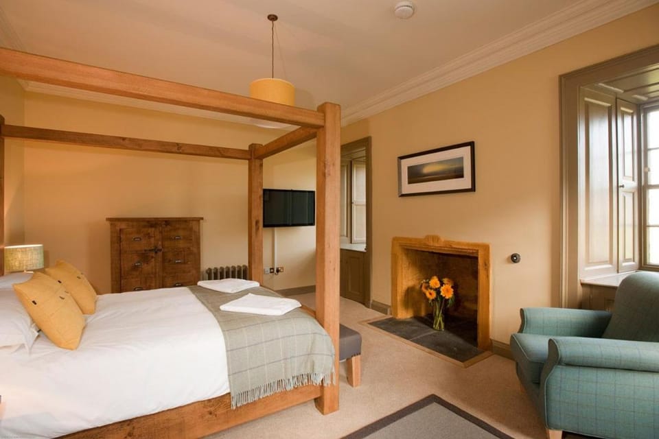 Property building, Bed, TV and multimedia, Bedroom