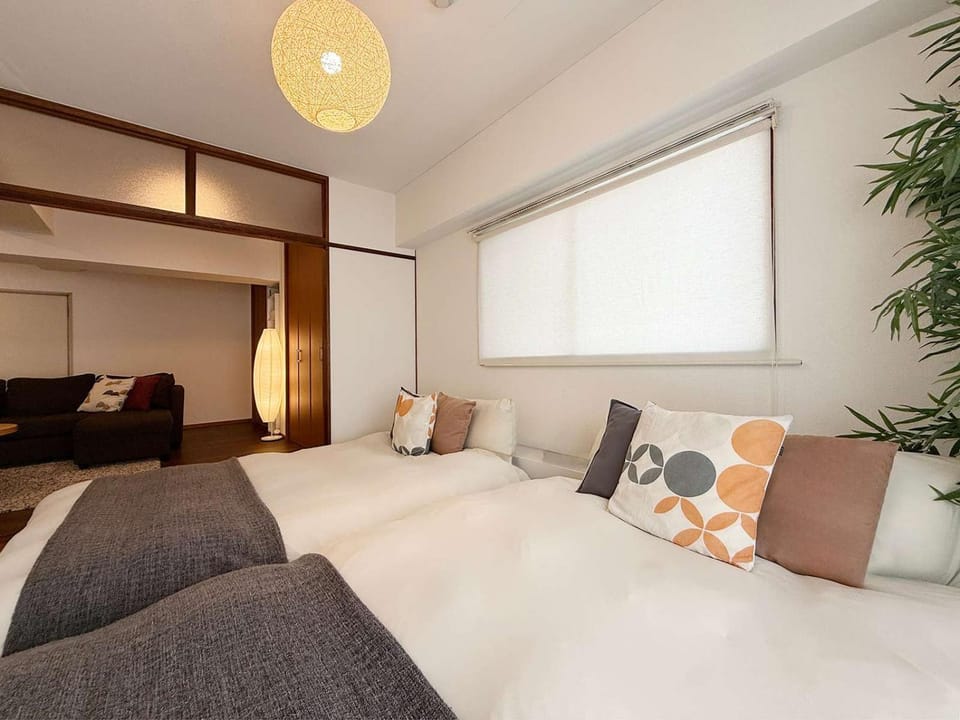 Mitao bld - 2 Bedroom Apt 4mins to PeacePark for 9ppl Apartment in Hiroshima
