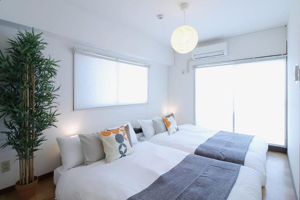 Mitao bld - 2 Bedroom Apt 4mins to PeacePark for 9ppl Apartment in Hiroshima