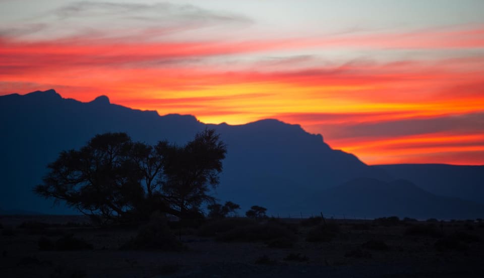 Natural landscape, Sunset