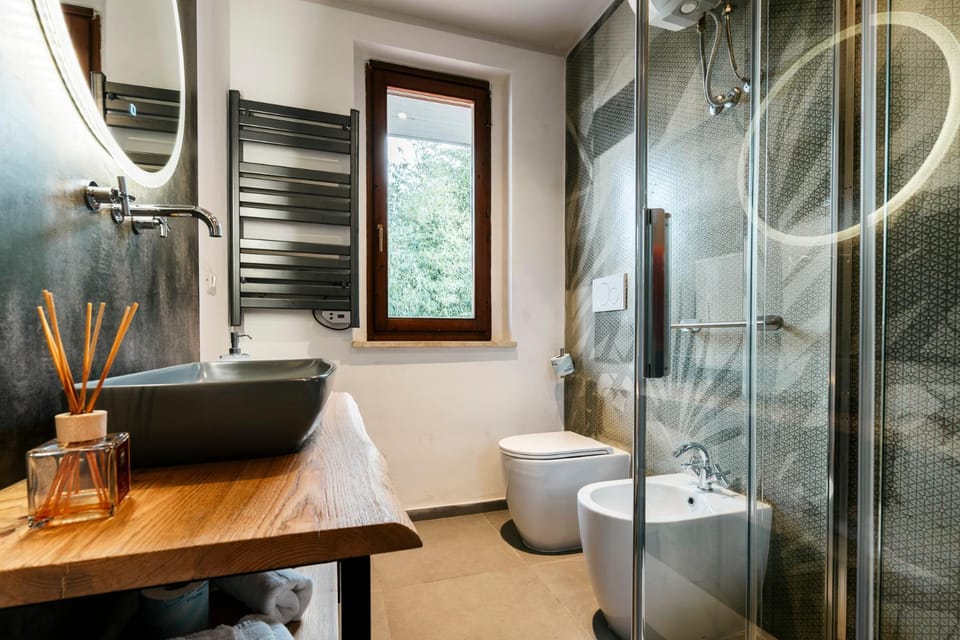 Shower, Toilet, Natural landscape, Bathroom, bidet