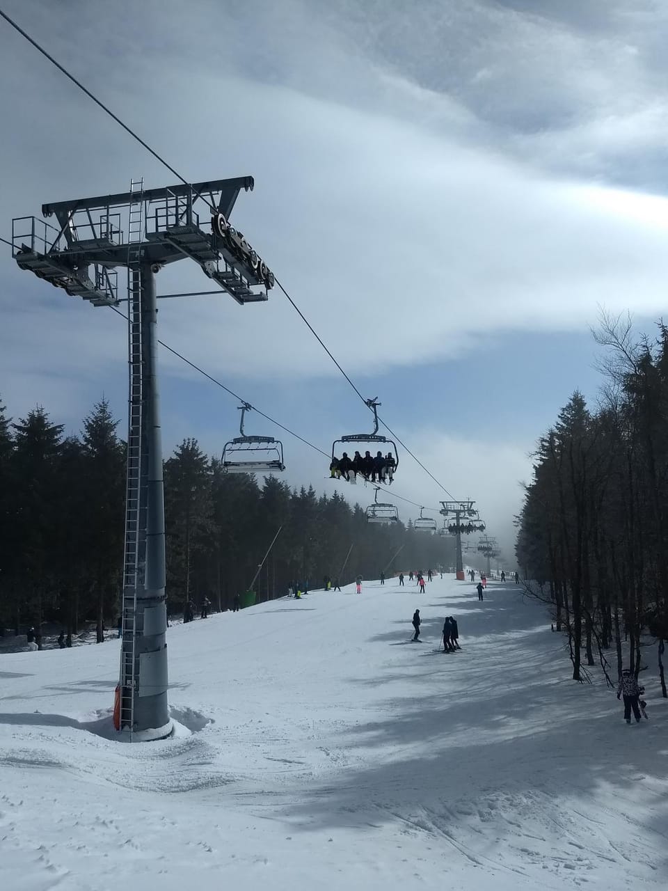 Winter, Ski School, Skiing