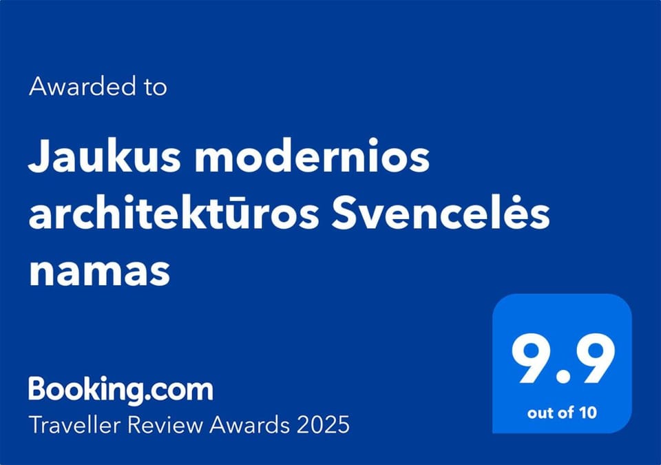 Jaukus modernios architektūros Svencelės namas House in Klaipėda County, Lithuania