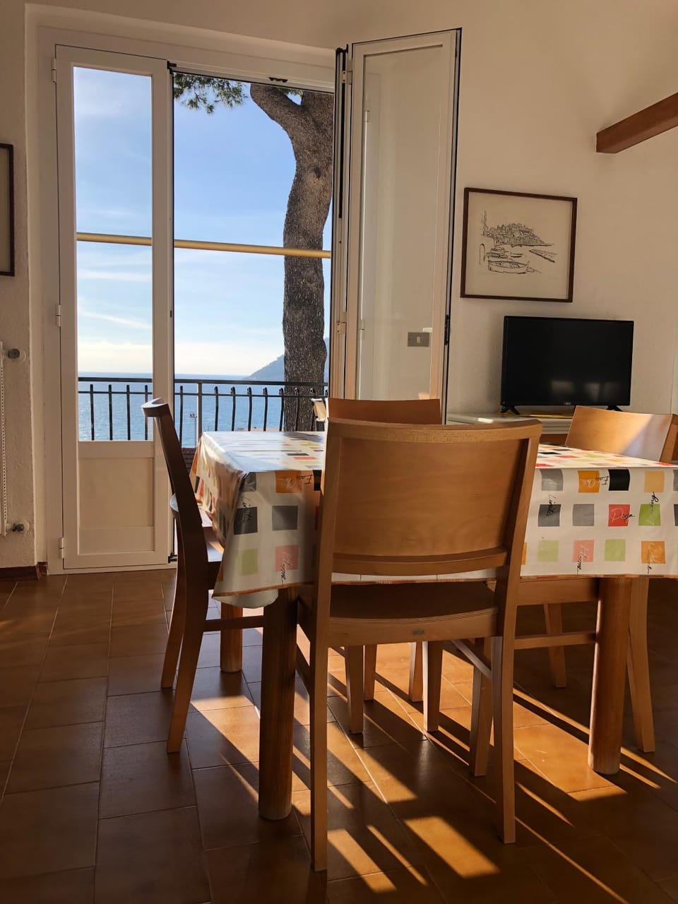 Dining area, Sea view