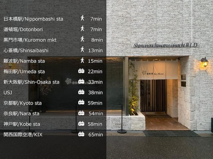 Nippombashi Art Hotel 501 Apartment in Osaka