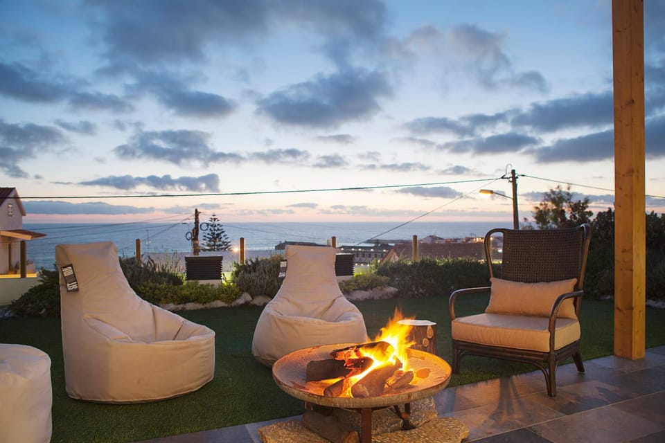 Garden, Sea view