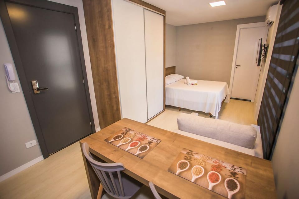 Studio Central com Ar Condicionado - ALL0817 Apartment in Curitiba