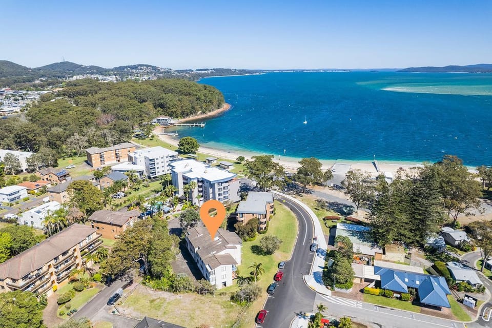 Villa Ellisa 4 beautiful unit with beautiful water views at Little Beach Apartment in Nelson Bay