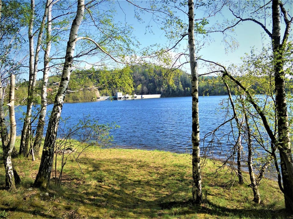 Natural landscape, Hiking, Lake view