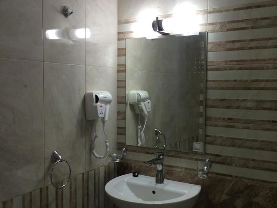 Bathroom, hair dryier