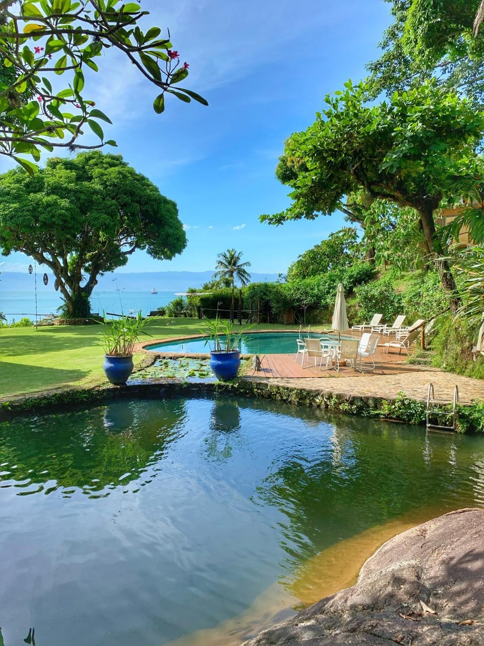 Natural landscape, Garden, View (from property/room), Garden view, Swimming pool, Swimming pool