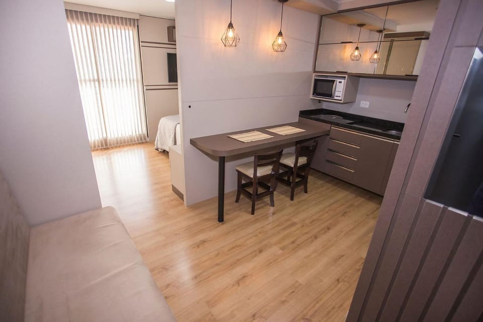 Studio Adaptado com Ar Condicionado - ALL1102 Apartment in Curitiba