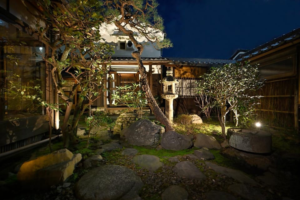 Night, Garden, Garden view, Garden view, Inner courtyard view