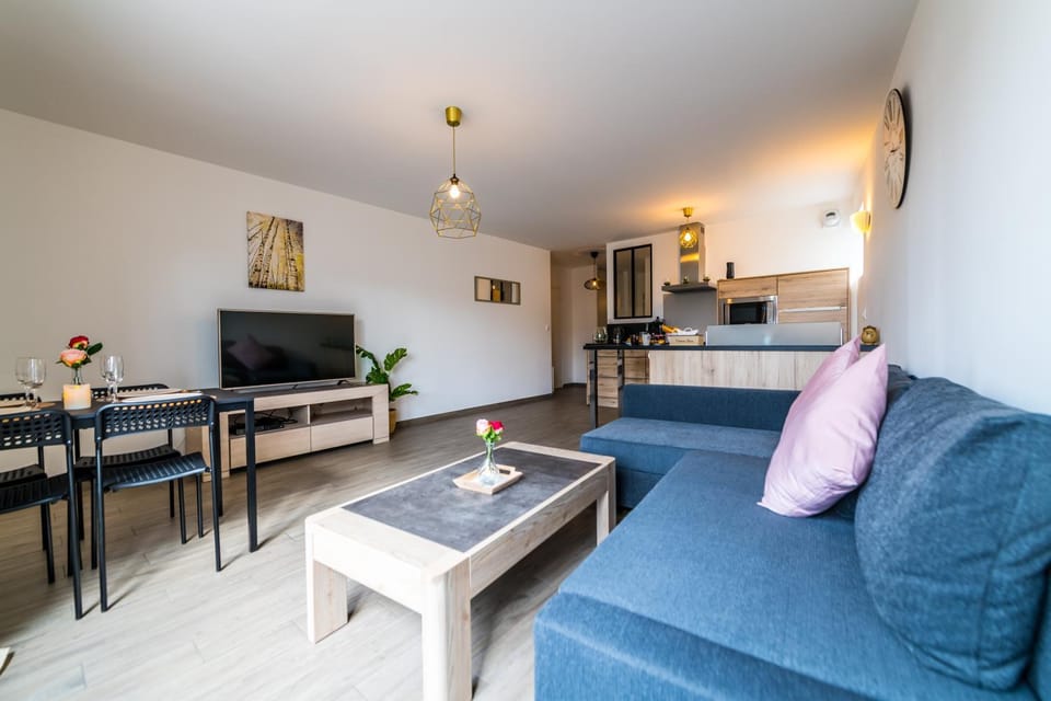 Le Gracieux situé en plein centre ville proche Disney Val dEurope Village Nature Apartment in Lagny-sur-Marne