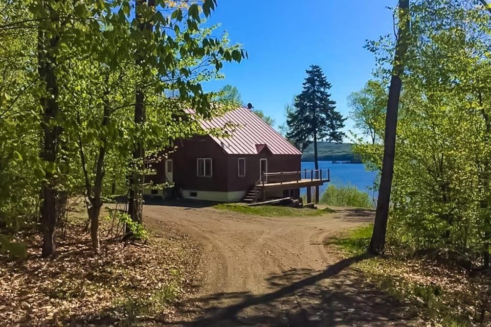Property building, Day, Lake view