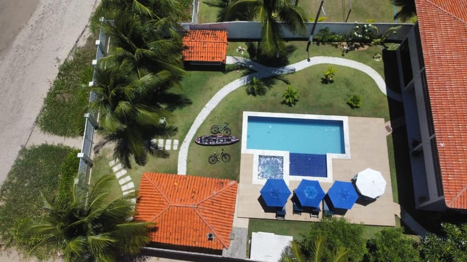 Ampla Casa na beira mar de Maragogi House in State of Alagoas, Brazil