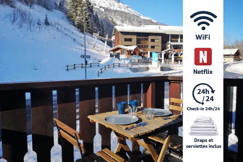 Nice & cozy apartment facing the gondola Apartment in Les Contamines-Montjoie