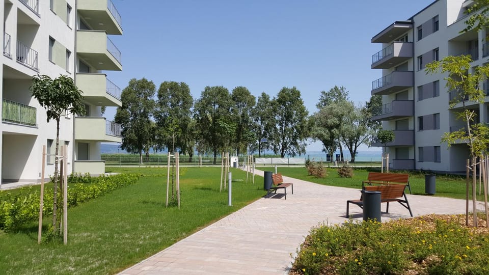 Property building, Garden