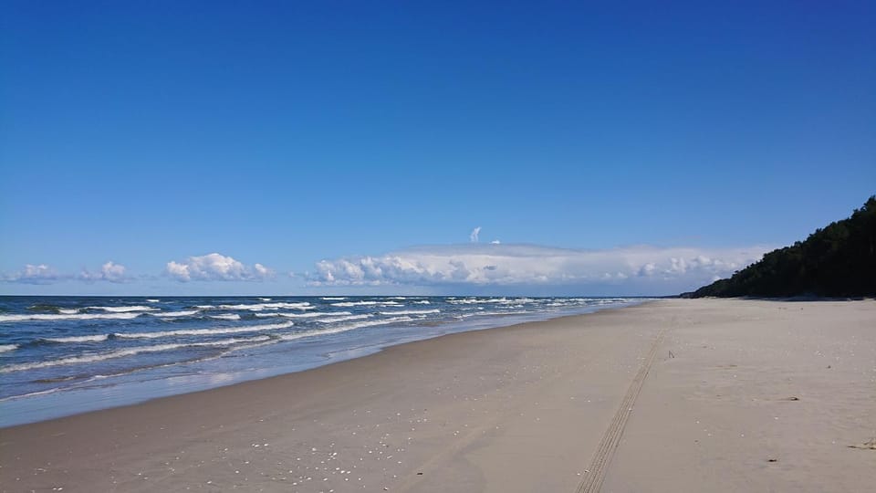 Natural landscape, Beach, Hiking