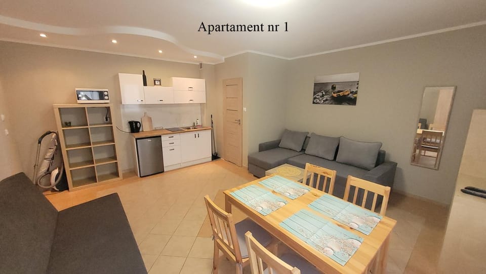 Kitchen or kitchenette, Living room