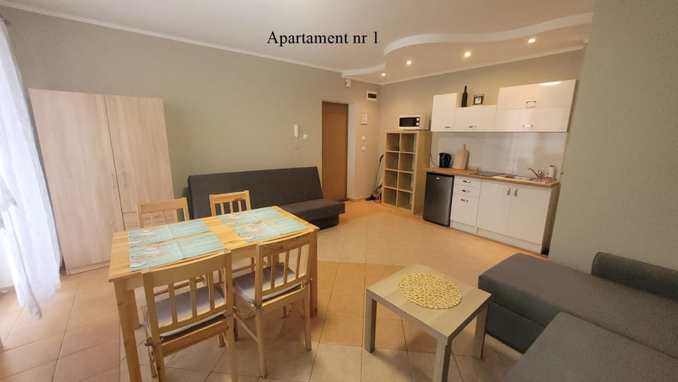 Kitchen or kitchenette, Living room