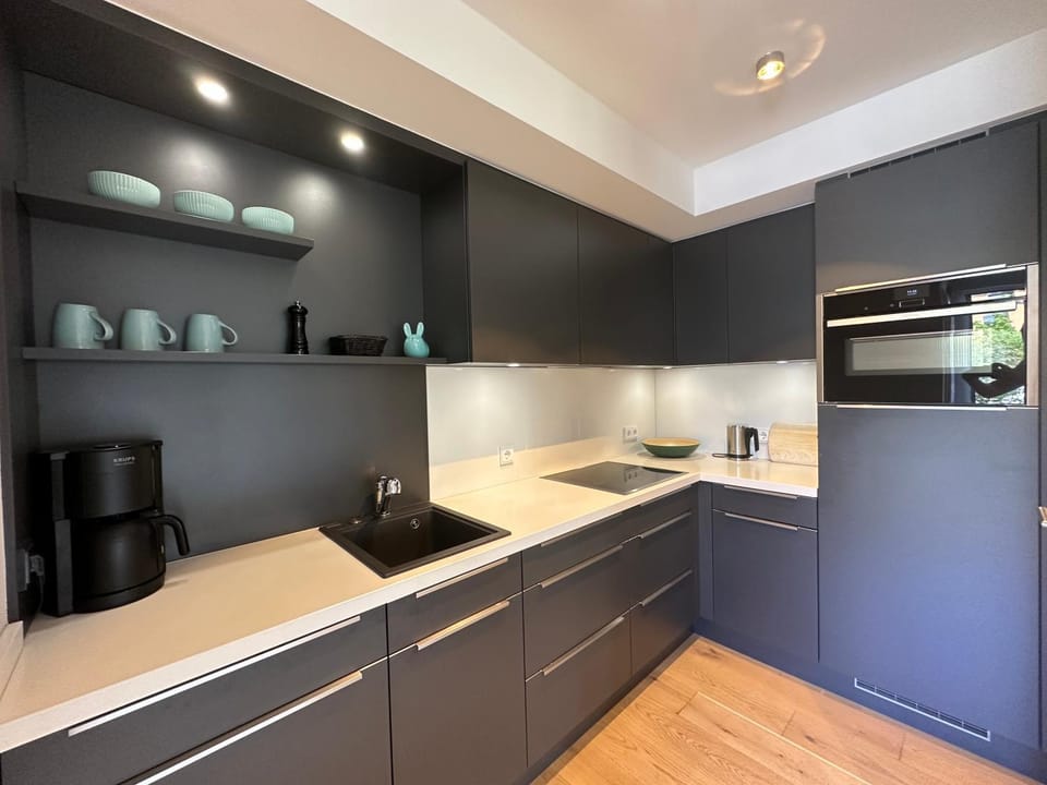 Kitchen or kitchenette, kitchen