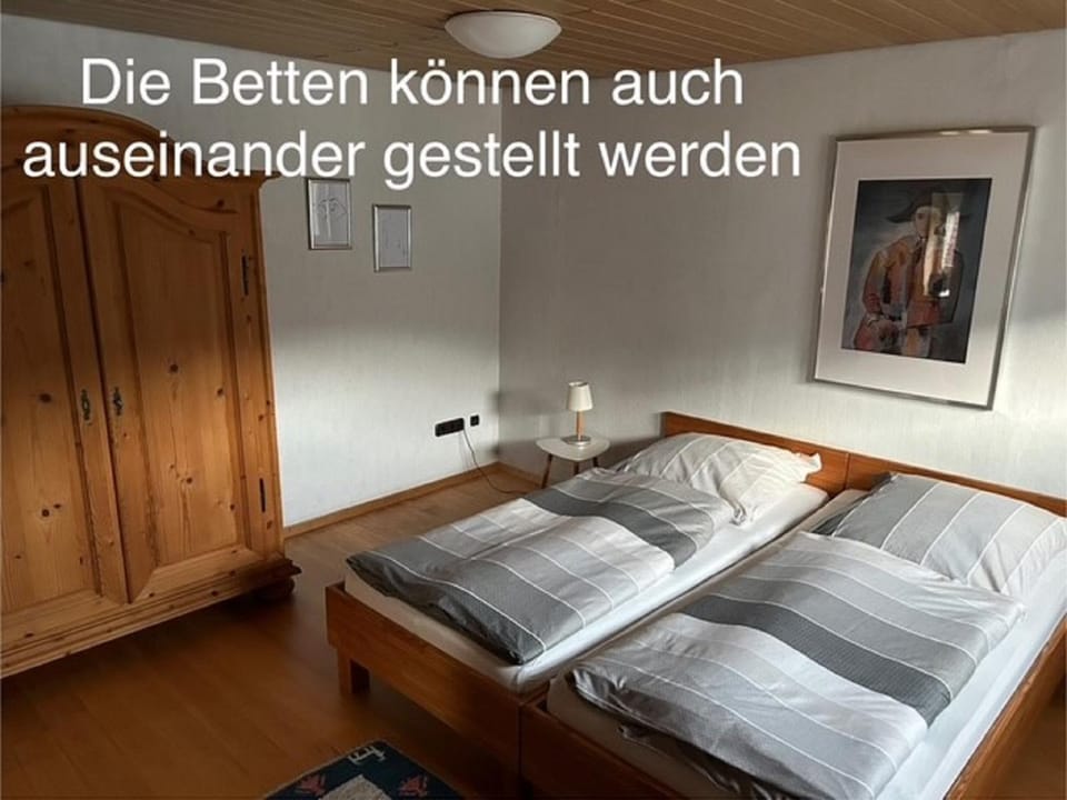 Photo of the whole room, Bedroom