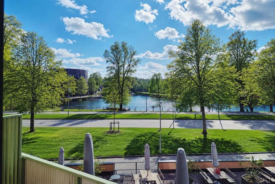 Garden view, Lake view