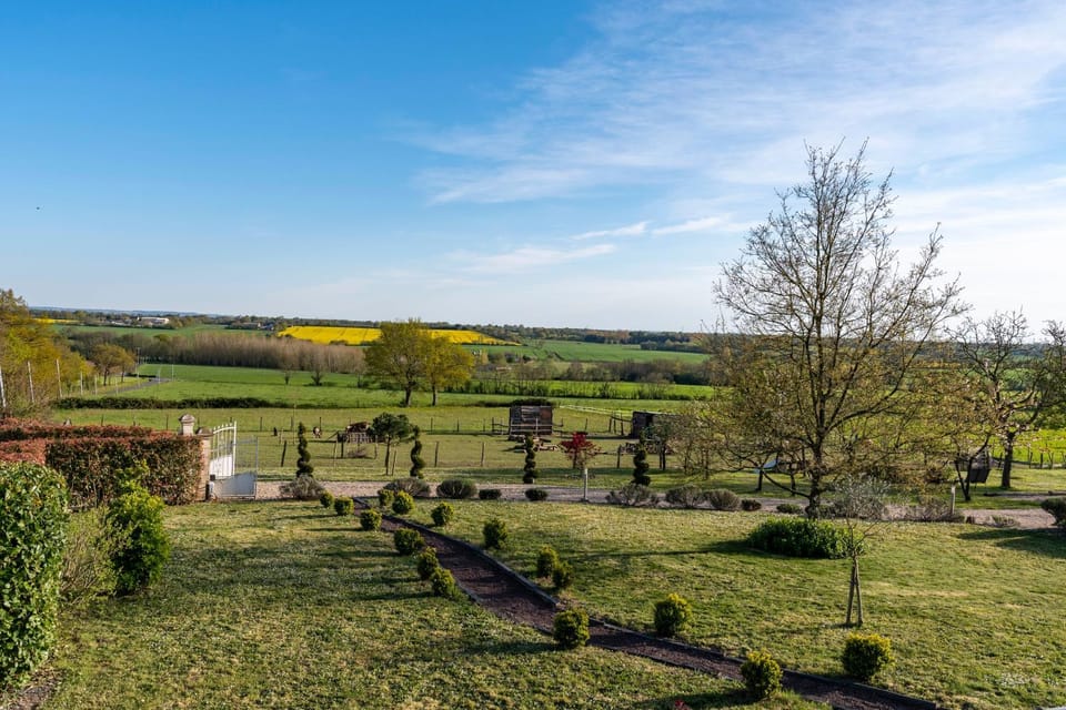 Natural landscape, Garden, Garden view