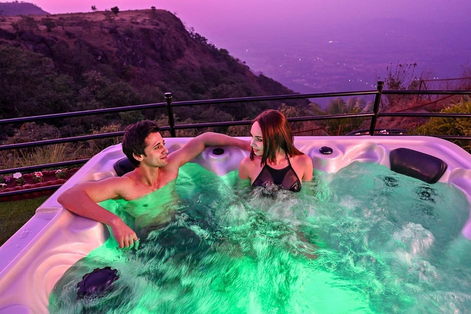 Hot Tub, Mountain view