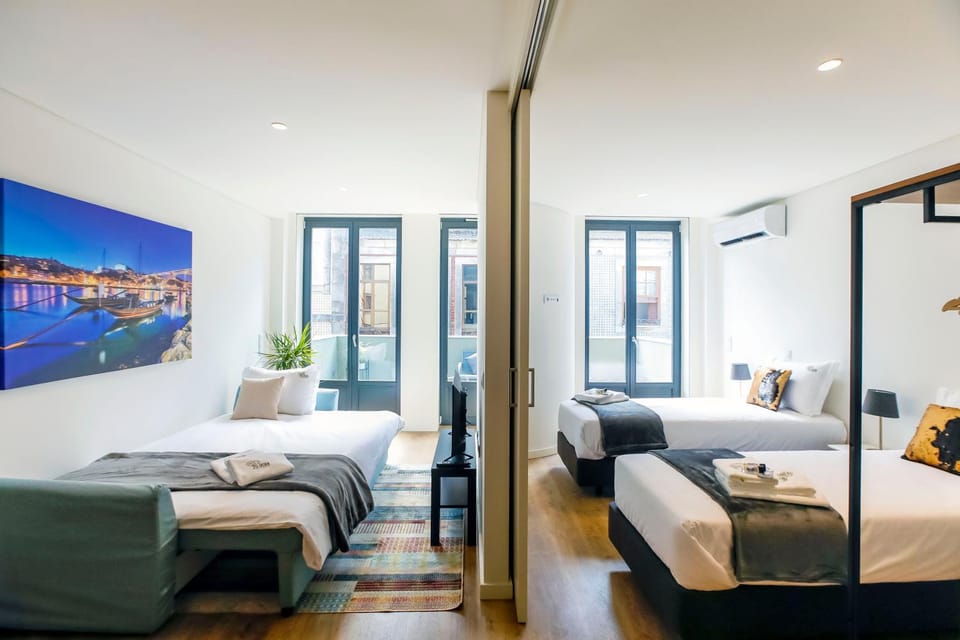 Living room, Bedroom