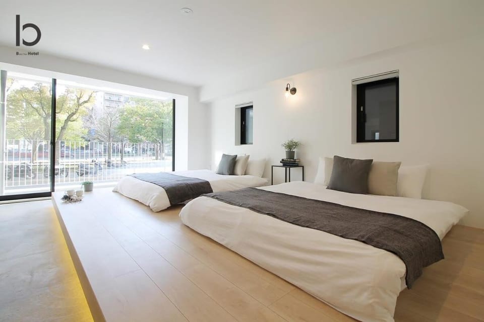 b hotel Heiwaodori 101 - Exquisite room for 6ppl near PeacePark Apartment in Hiroshima