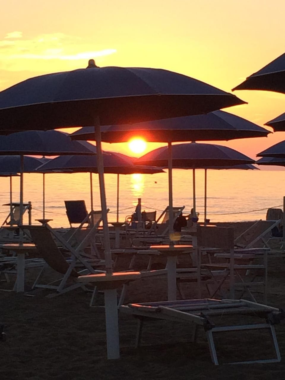 Beach, Sunset