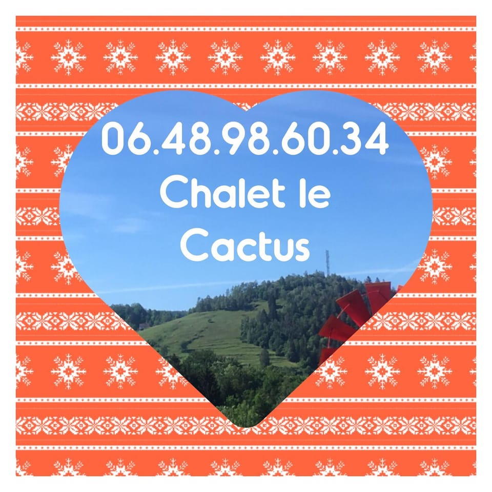 Chalet Le Cactus avec sauna privatif Chalet in Vosges